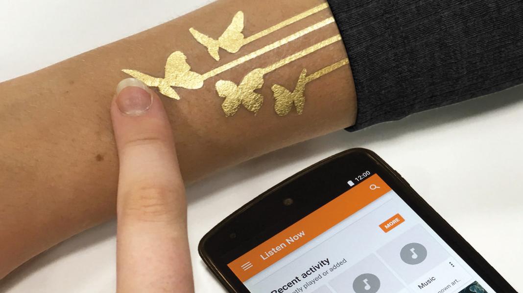 Denne «tatoveringen» kan brukes til å styre mobilen din