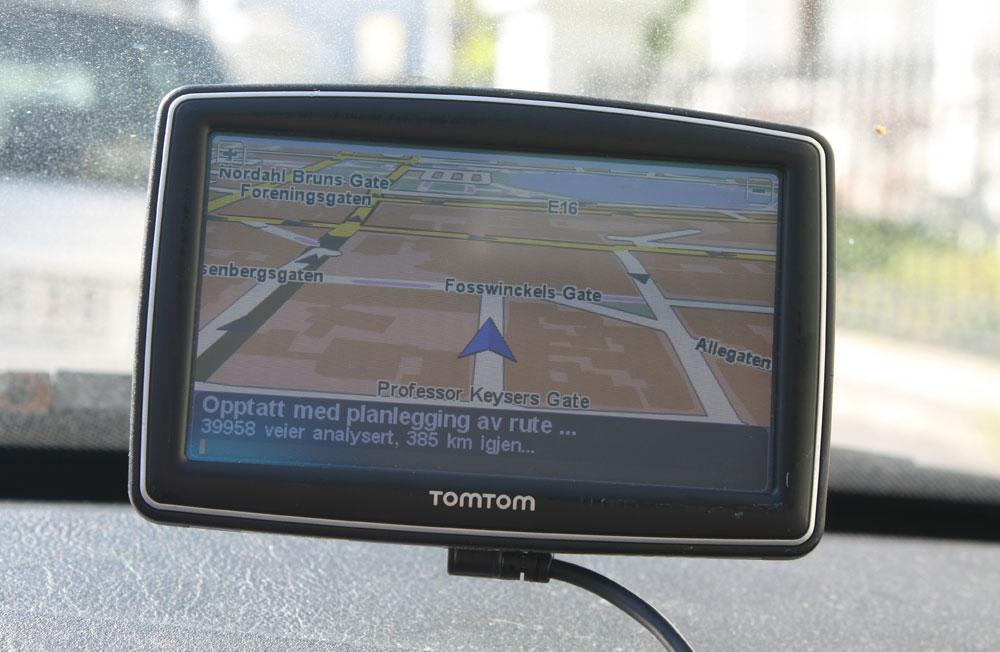 Renskåret GPS-enhet. (Alle foto: Marius Valle)