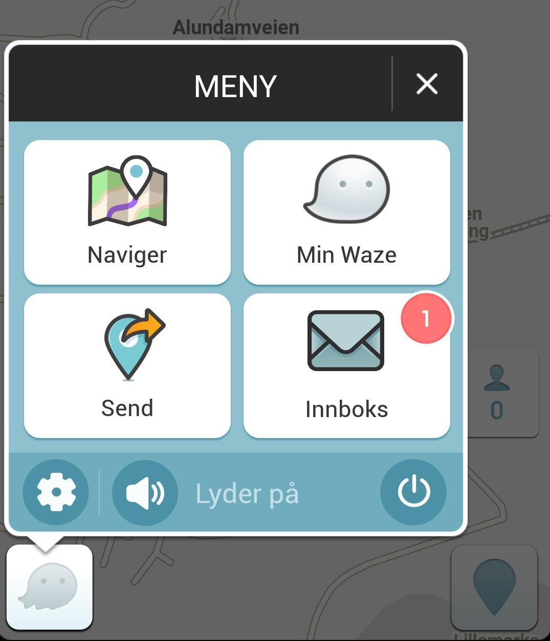 Waze-appen slik vi kjenner den i dag blir ikke forandret. I stedet har selskapet lansert en ny tjeneste under navnet RideWith. Foto: Skjermdump