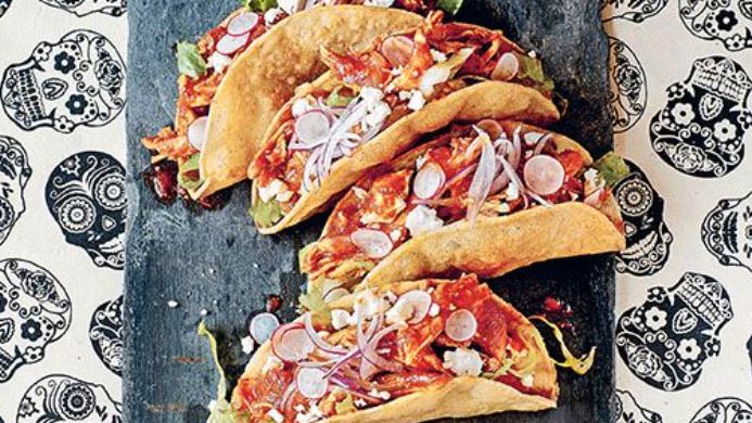 Kryddiga tacos med tingakyckling