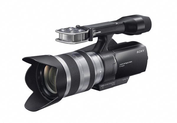 Sonys nye videokamera med utskiftbar optikk