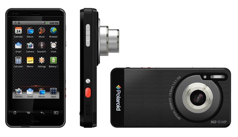 Her er Polaroids SC1630 Android-kamera. Vil Samsung hive seg med og lage et eget Android-kamera?