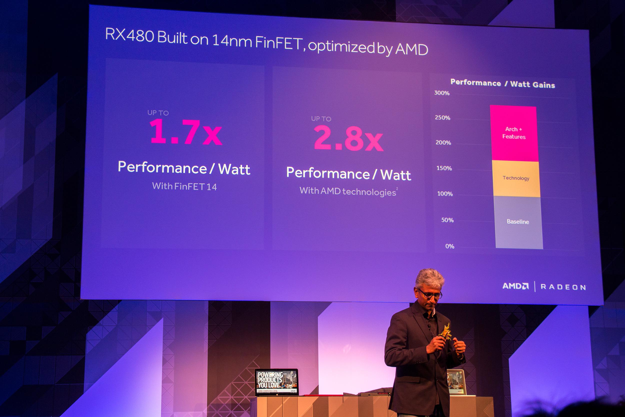I tillegg til at overgangen til 14-nanometers FinFET-prosess har gjort det mulig å øke ytelsen, har AMD også gjort flere optimaliseringer for å hente ut enda flere krefter.