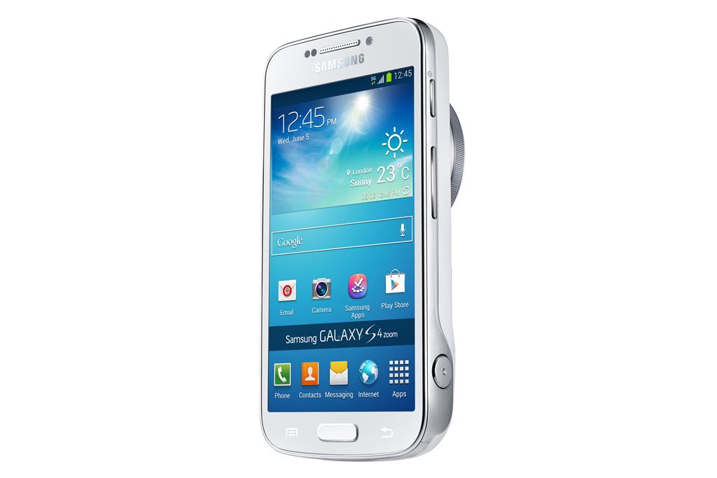 Fra denne siden likner Galaxy S4 Zoom mye på en vanlig Galaxy S4.Foto: Samsung