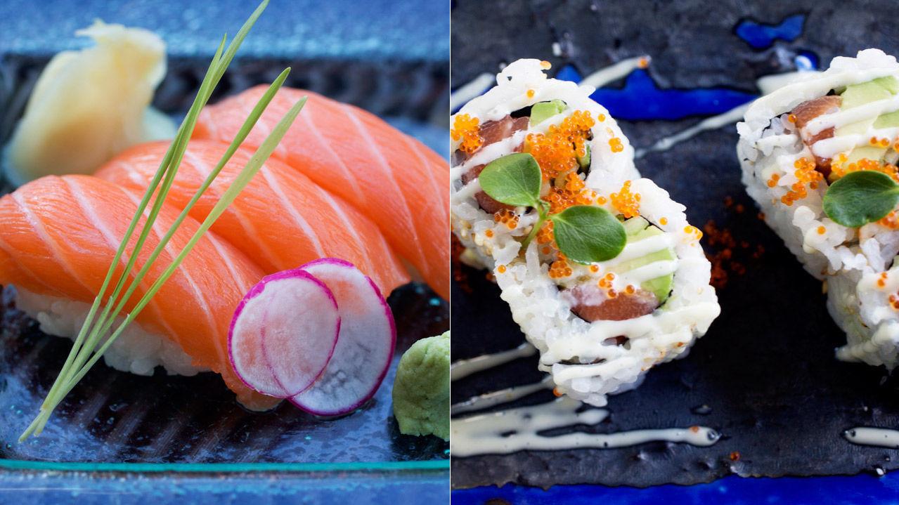 DELIKAT FISK: Sushi er både estetisk og faktisk ikke så vanskelig å lage selv.
