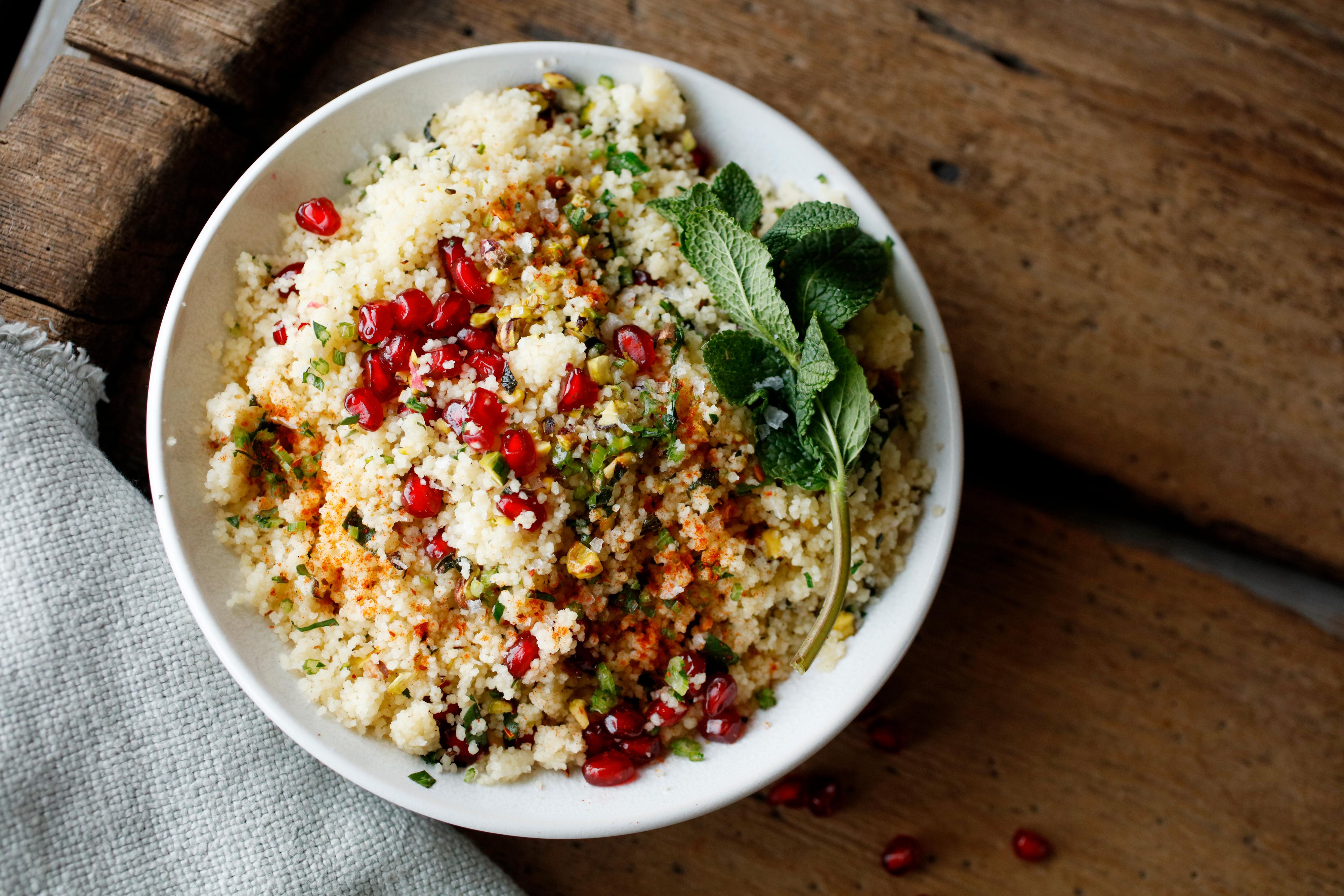 «KOSKOS»: Lag en deilig salat med couscous istedenfor pasta.