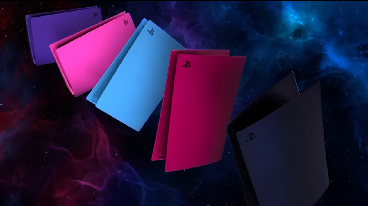 PlayStation 5 i fem nye farger.