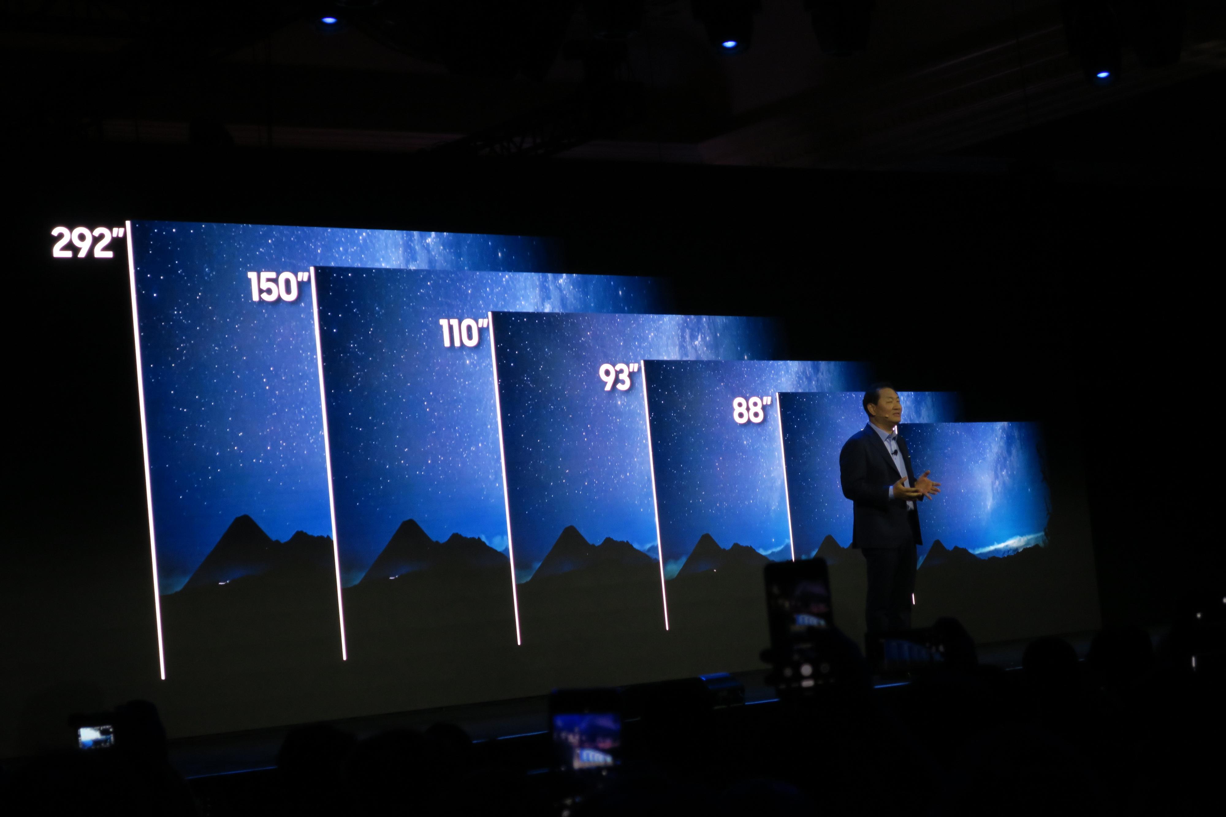 Samsung med seks ulike Mikro-LED-TV-er