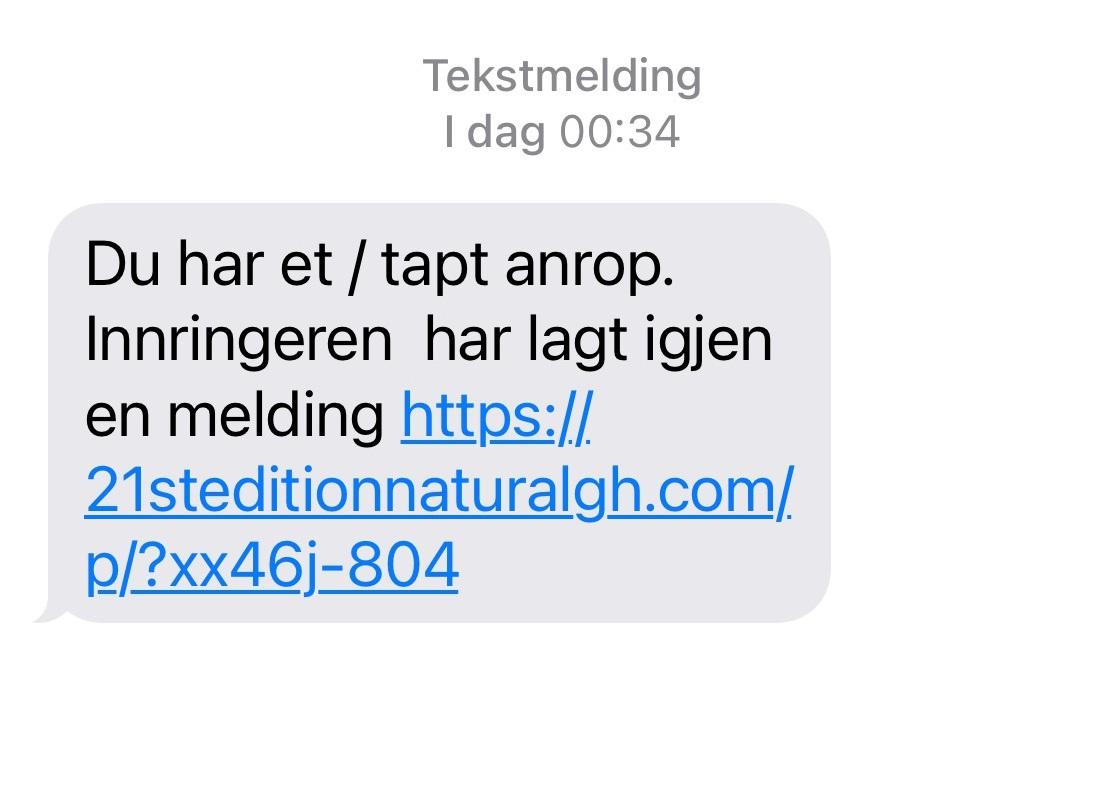 FÅTT DENNE? Utenlandske hackere har onsdag sendt ut falske SMSer til norske mobilkunder. 