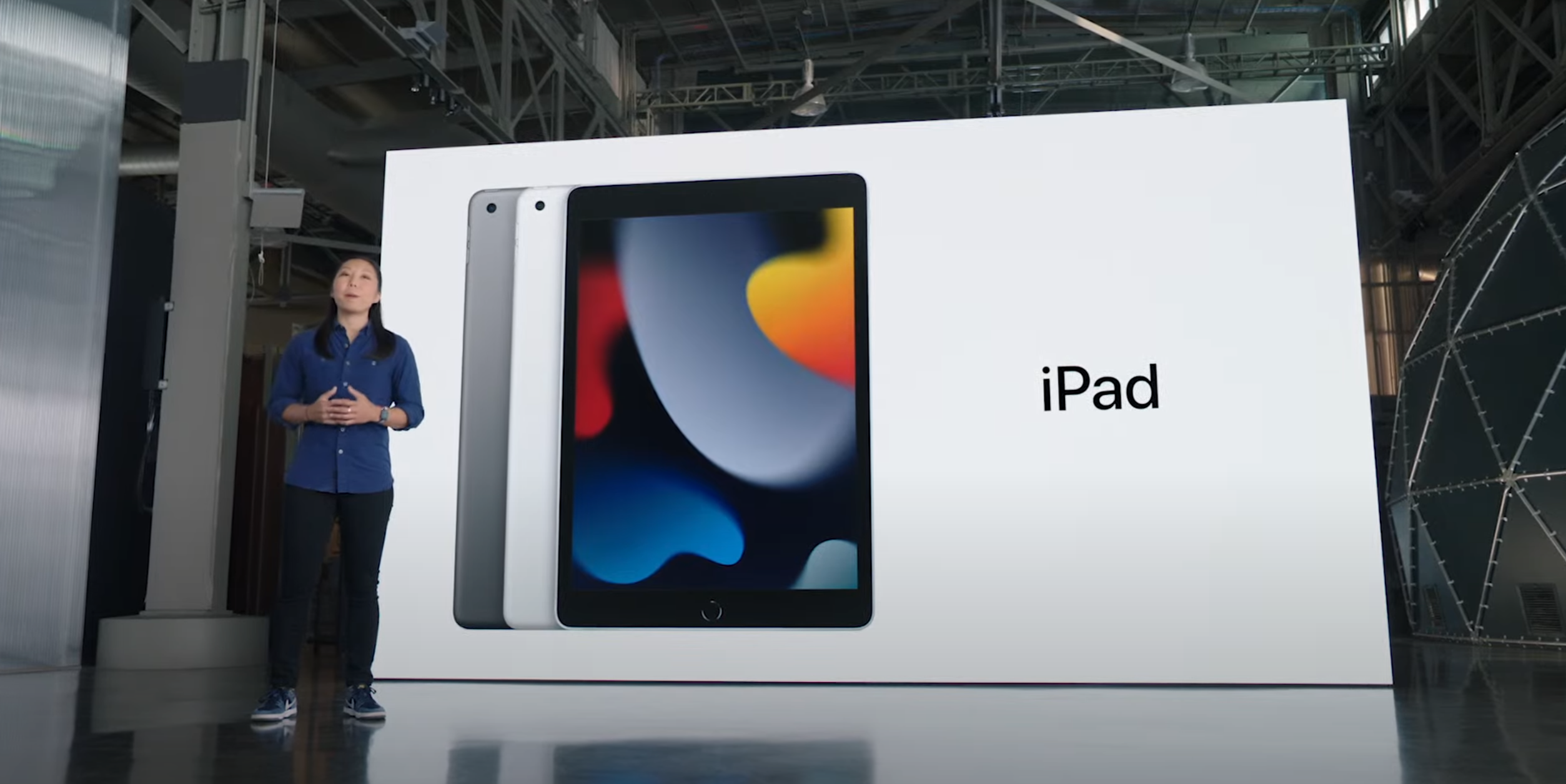 Nye «vanlige» iPad, den billigste i Apples sortiment.