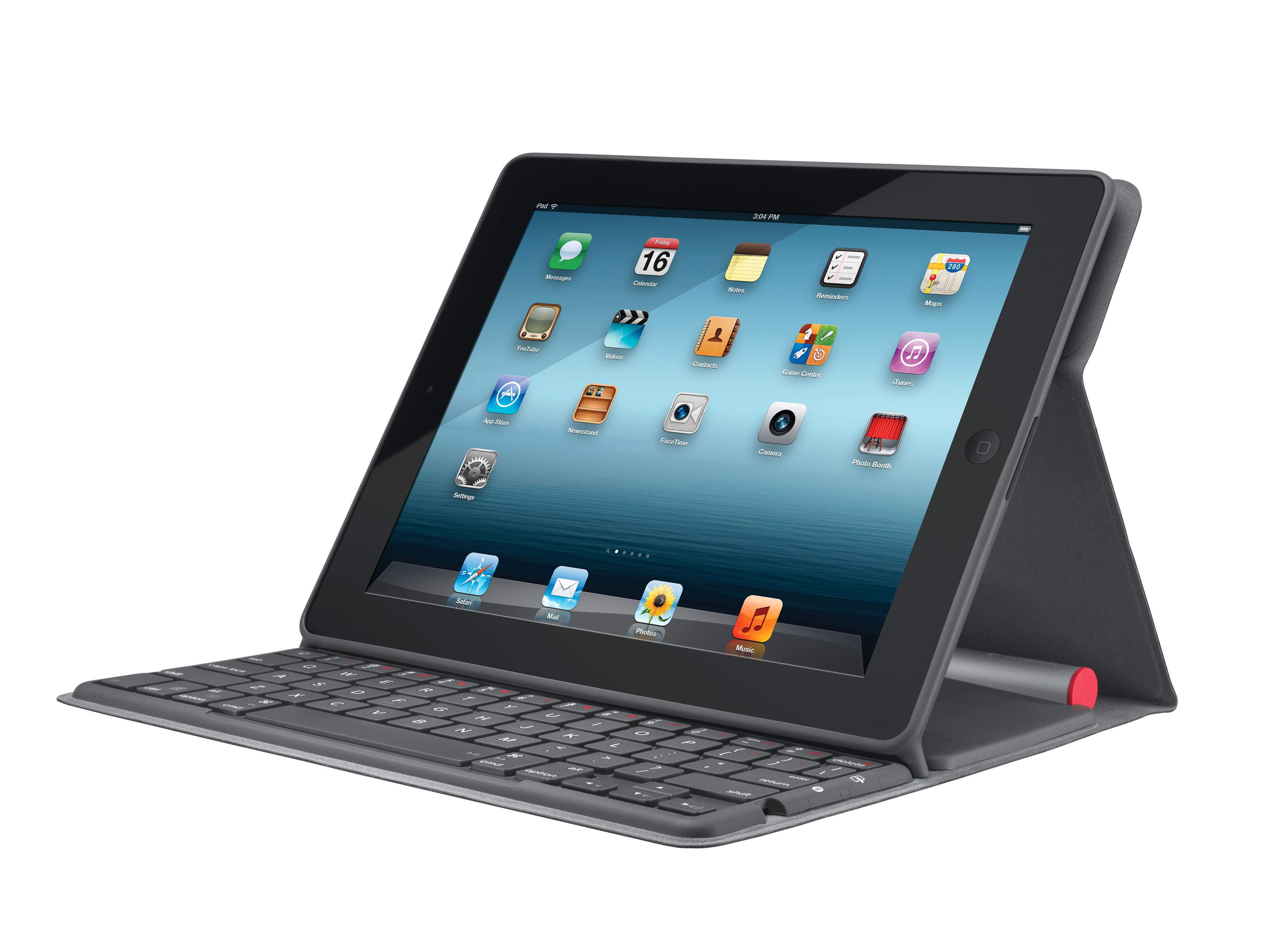 iPad-en kan skråstilles . (Foto: Logitech)