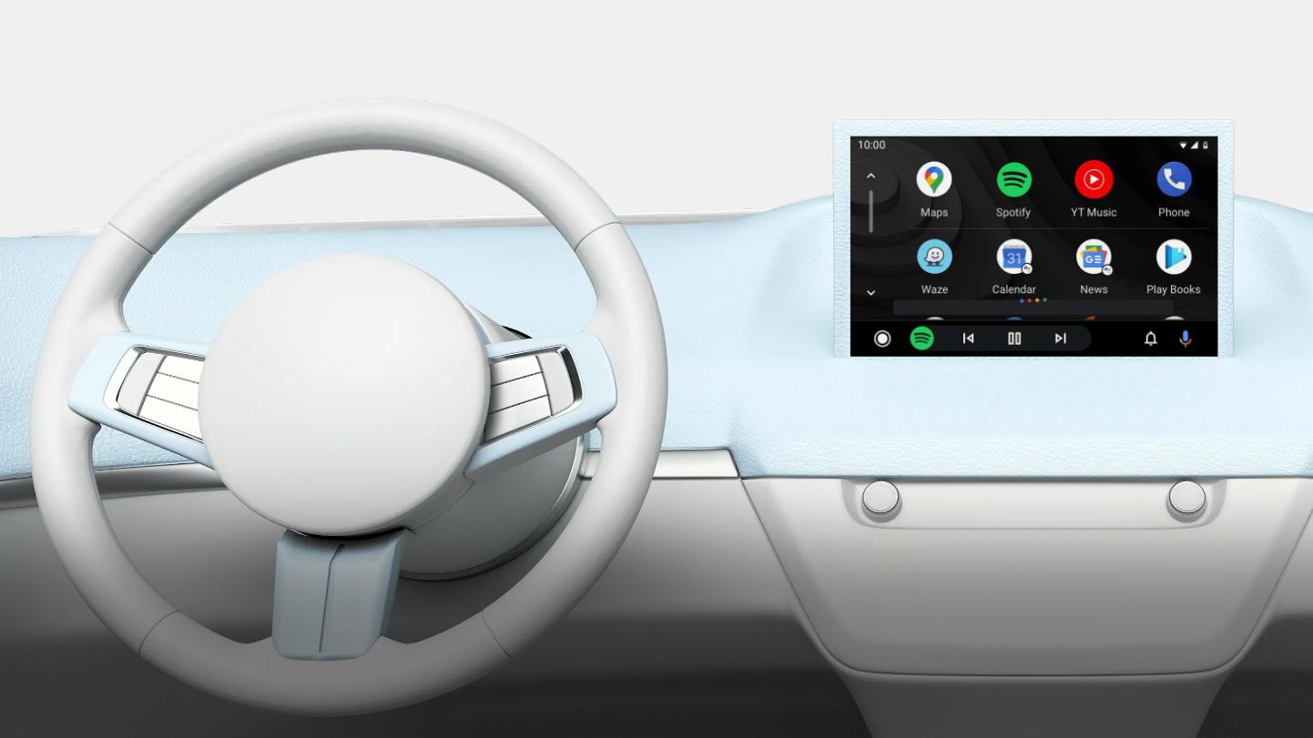 Android Auto gir tilgang til mobilapper på bilens infotainmentskjerm, som for eksempel navigasjon i Google Maps og tilgang til Google-assistenten. 