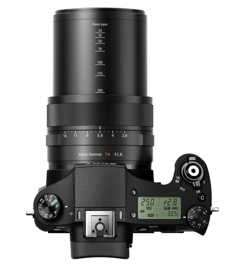 Sony RX10 er litt omfangsrik, men likevel et bra kamera. Foto: Sony