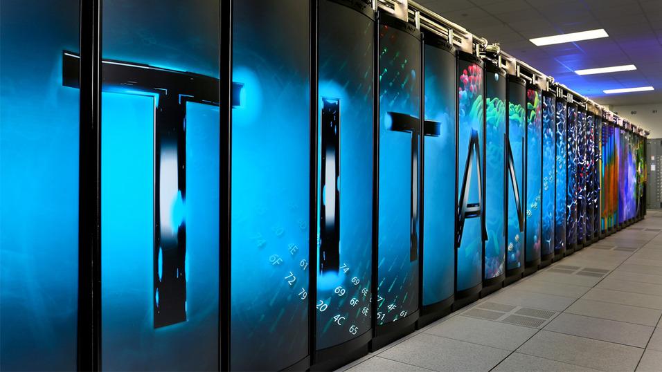 Superdatamaskinen Titan er en av verdens kraftigste.Foto: ORNL