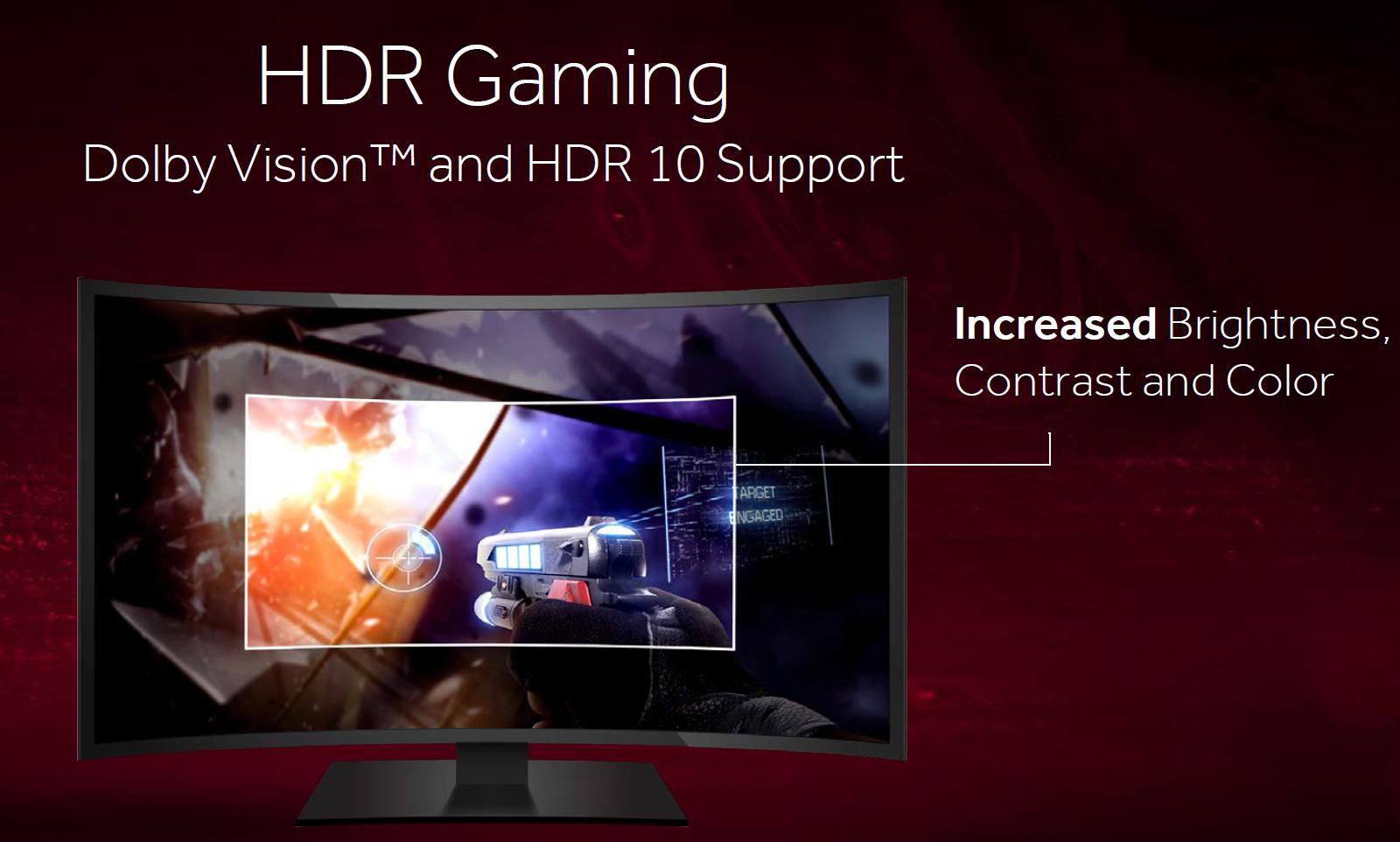 HDR eller Dolby Vision gir bedre farger, høyere kontrast og kraftigere lysstyrke.