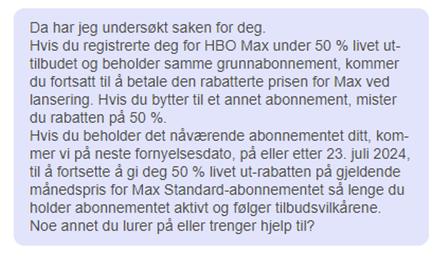 HBO Max bekrefter prisøkning og dårligere strømmekvalitet for mange av dagens kunder.