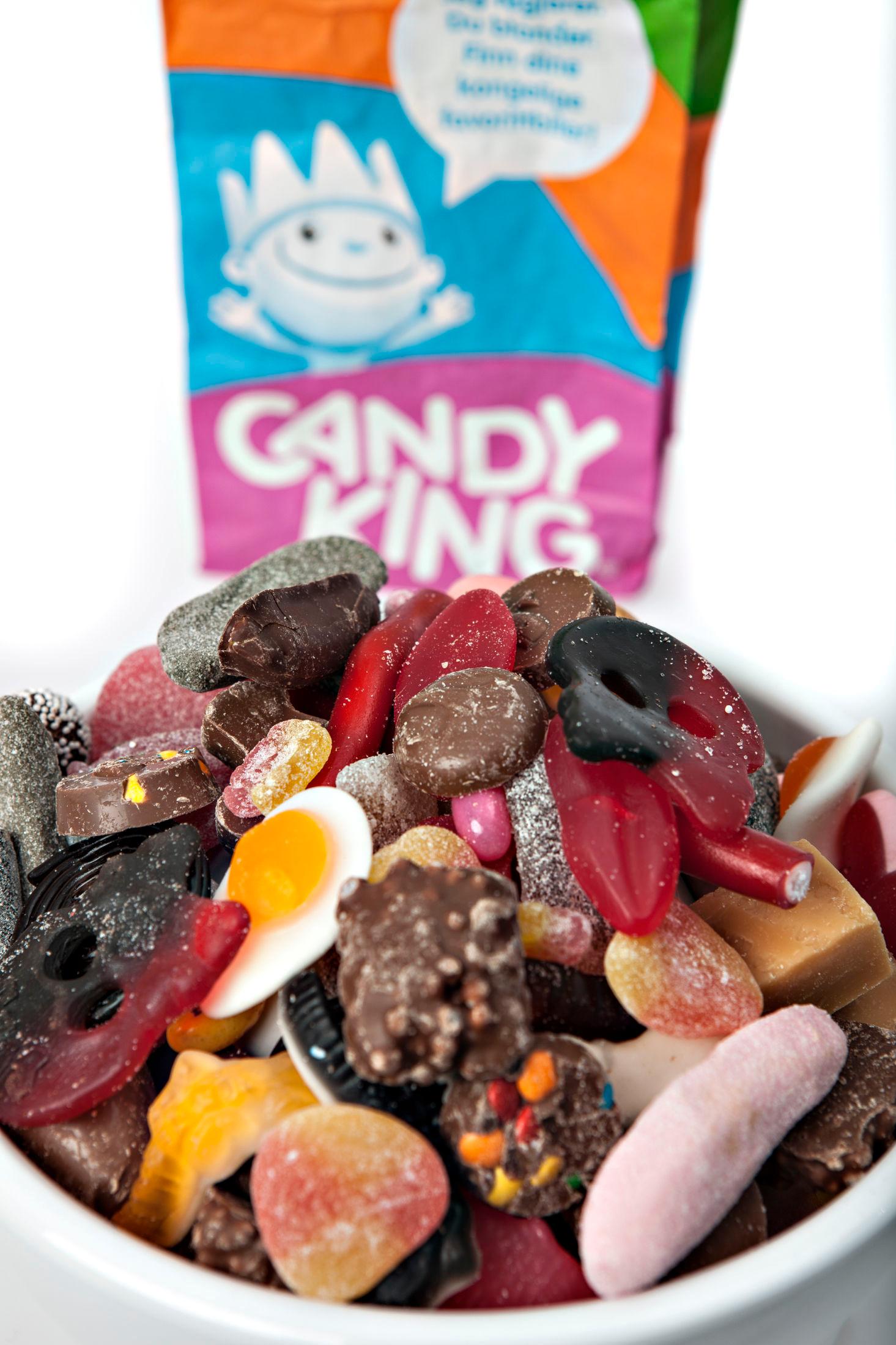 CANDYKING: Testpanelet likte Candykings utvalg av gelégodteri. Foto: GISLE ODDSTAD, VG