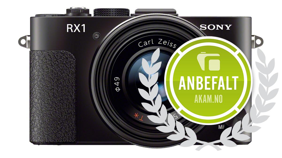 Sony Cyber-shot DSC-RX1 får en anbefaling fra Akam.Foto: Sony / Akam
