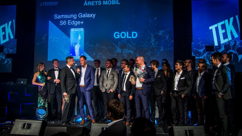 Fra fjorårets kåring da Samsung Galaxy S6 Edge+ vant for årets mobil.