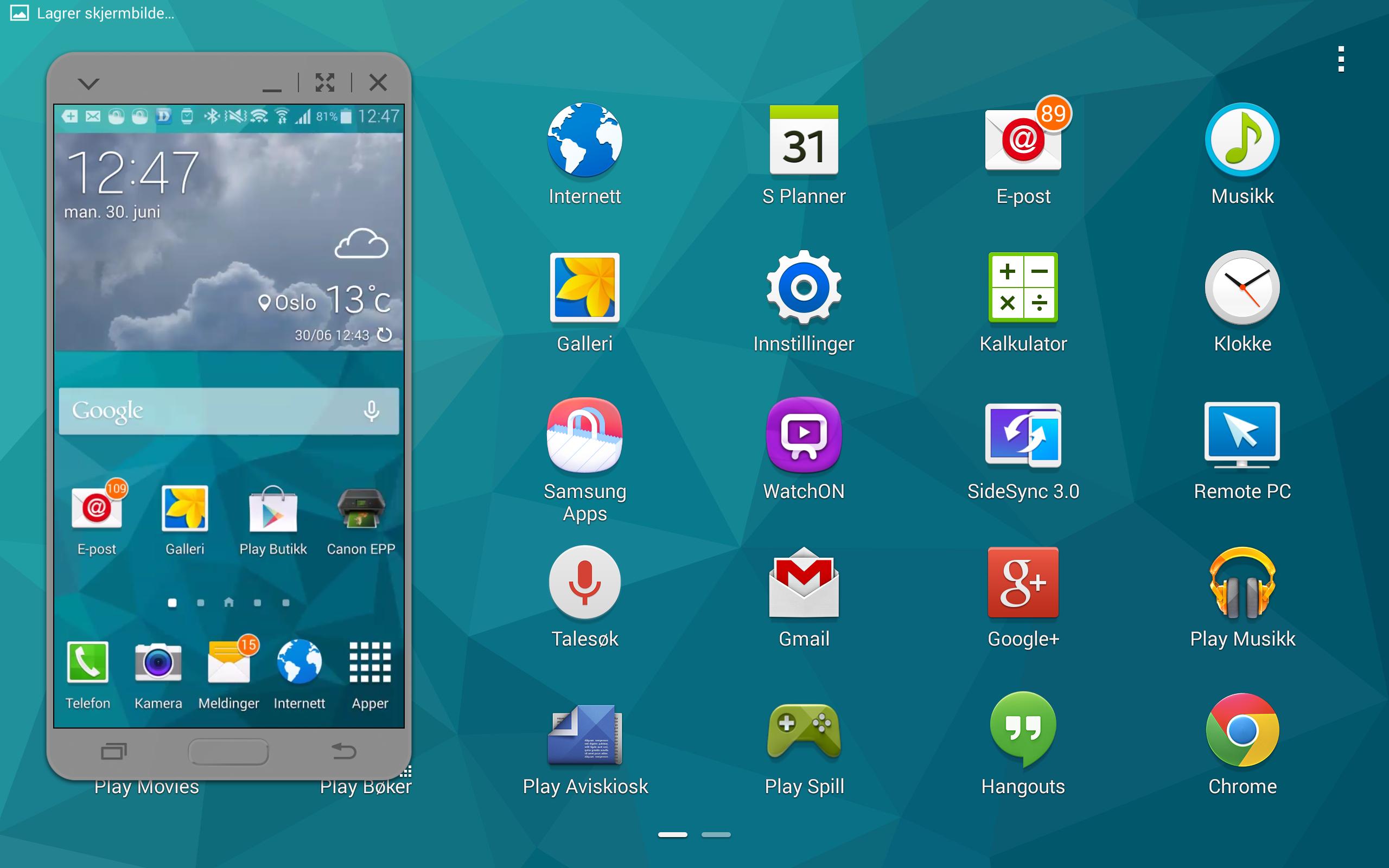 Samsungs Touch Wiz-menyer har fått noen oppdateringer, men er fortsatt enkle å bruke. I Galaxy Tab S er de dessuten lynraske.