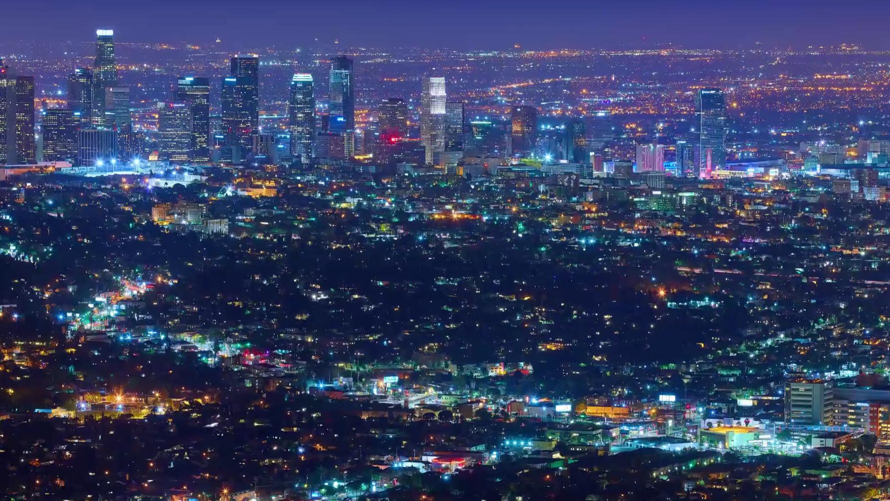 Se den utrolig 12K-timelapsen av Los Angeles