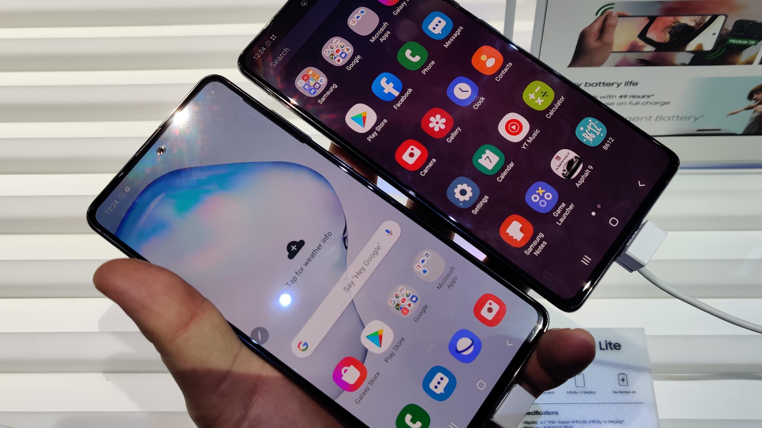 Slik er Samsungs fire nye mobiler