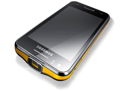 Samsung Galaxy Beam har innebygget videoprojektor.