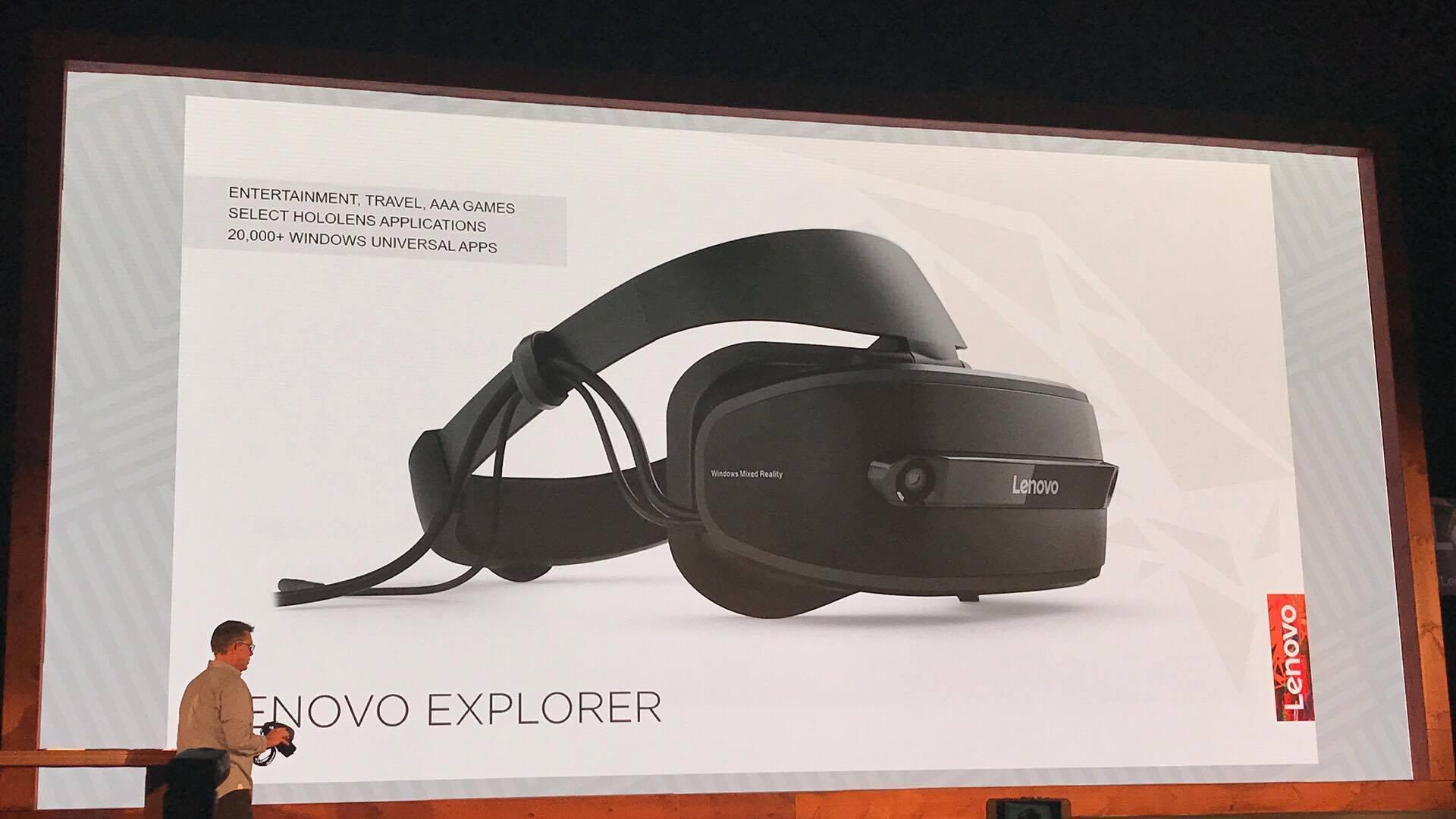 Lenovo Explorer er laget sammen med Microsoft.