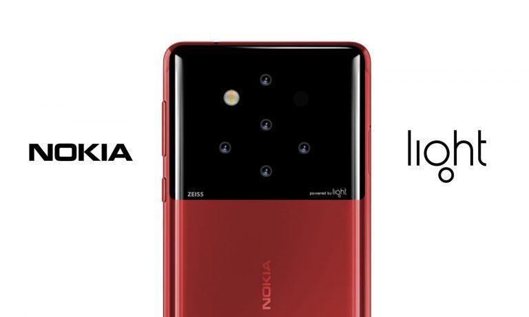 Light + Nokia (HMD) = ? Det er stadig uvisst om Light har noe med den nye telefonen å gjøre - dette er kun et tidlig konseptbilde basert på rykter fra tidligere i sommer.