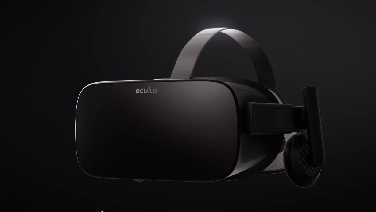 Oculus Rift ser ut til å bli enda mer avansert. Dette er den endelige forbrukerutgaven som ble avslørt i juni. Foto: YouTube/Oculus VR