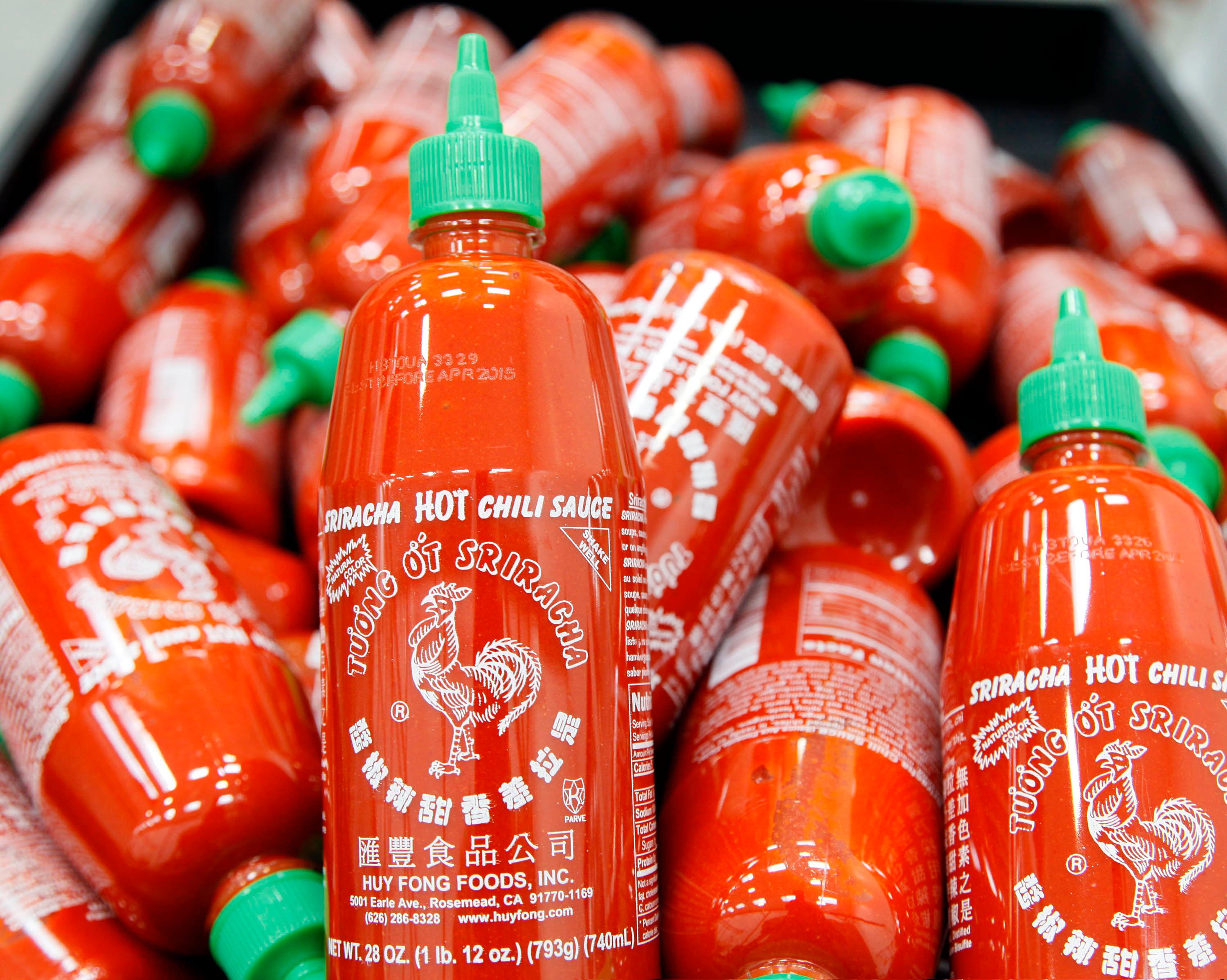 SPICY: Sriracha av Huy Fong er den mest kjente Sriracha-varianten. 
