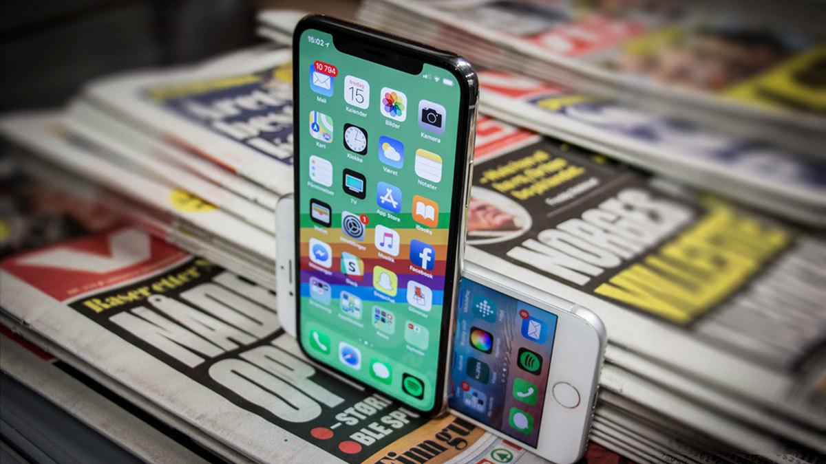 iPhone X selger bedre enn iPhone 8, til tross for den ekstreme prisen