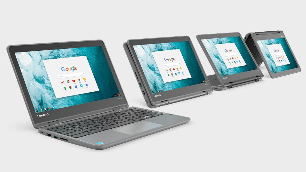 Lenovos nye Chromebook kan du bruke som Android-nettbrett – og den blir billig
