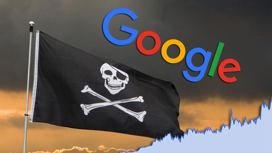 Google fjerner piratlenker som aldri før