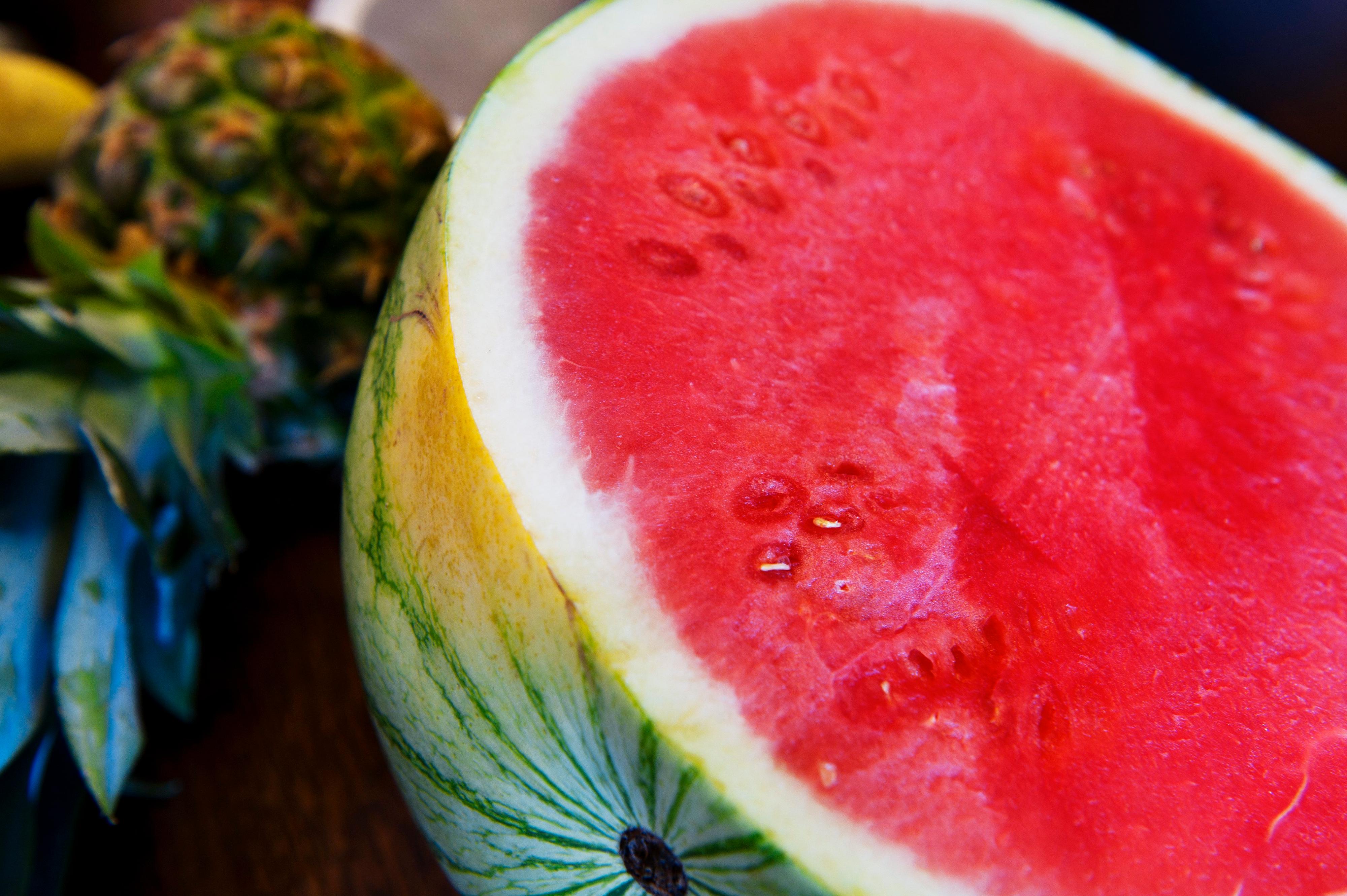 FRISK: Vannmelon er ekstra godt i sommervarmen.
