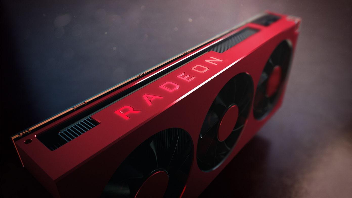 En jubileumsversjon av AMDs nåværende kraftigste grafikkort, Radeon VII.