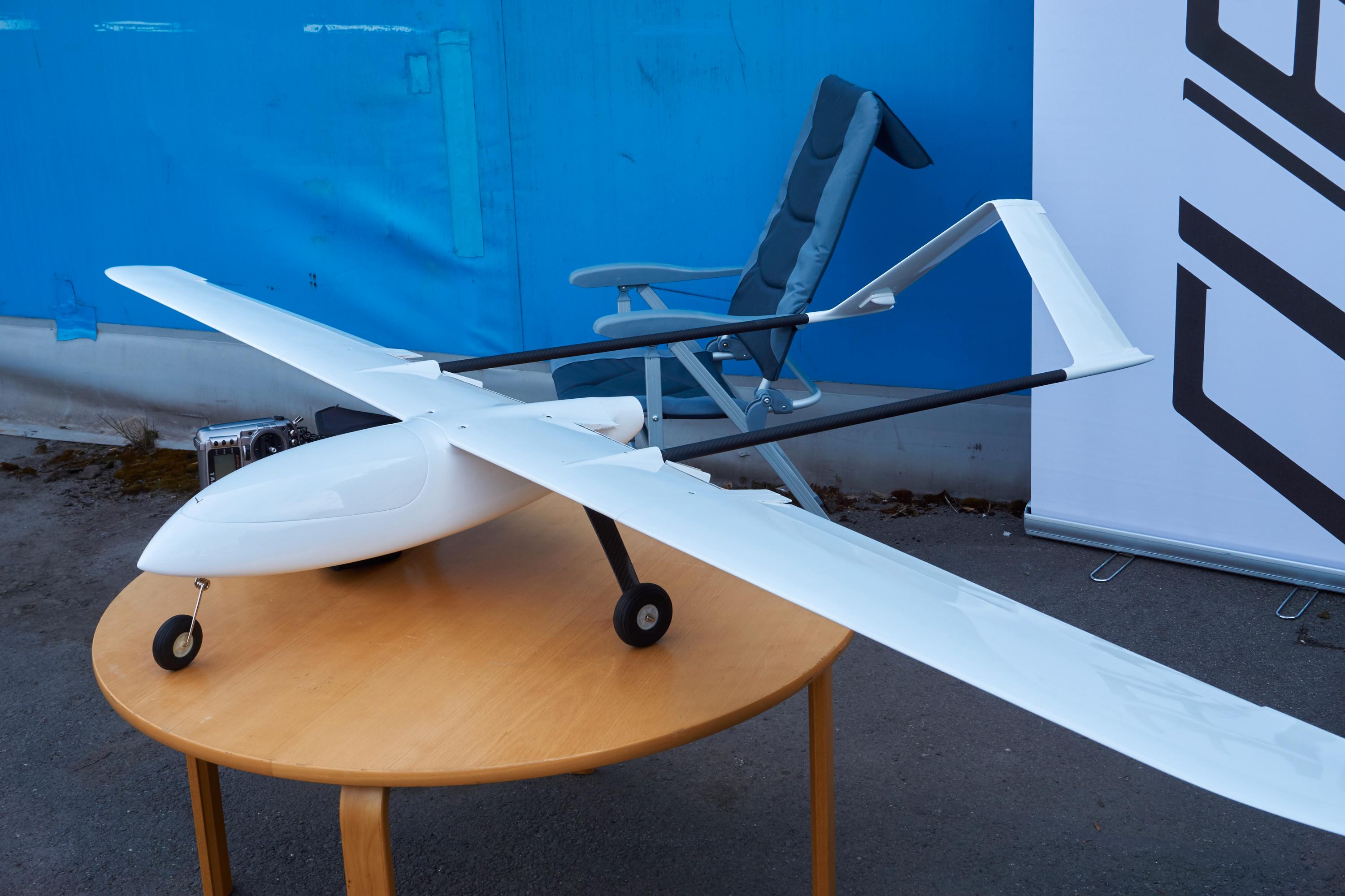 Glideflyet er en drone litt utenom det vanlige.