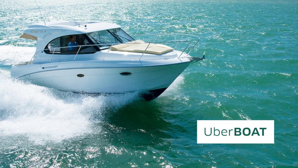 Nå har Uber begynt med båt-taxier