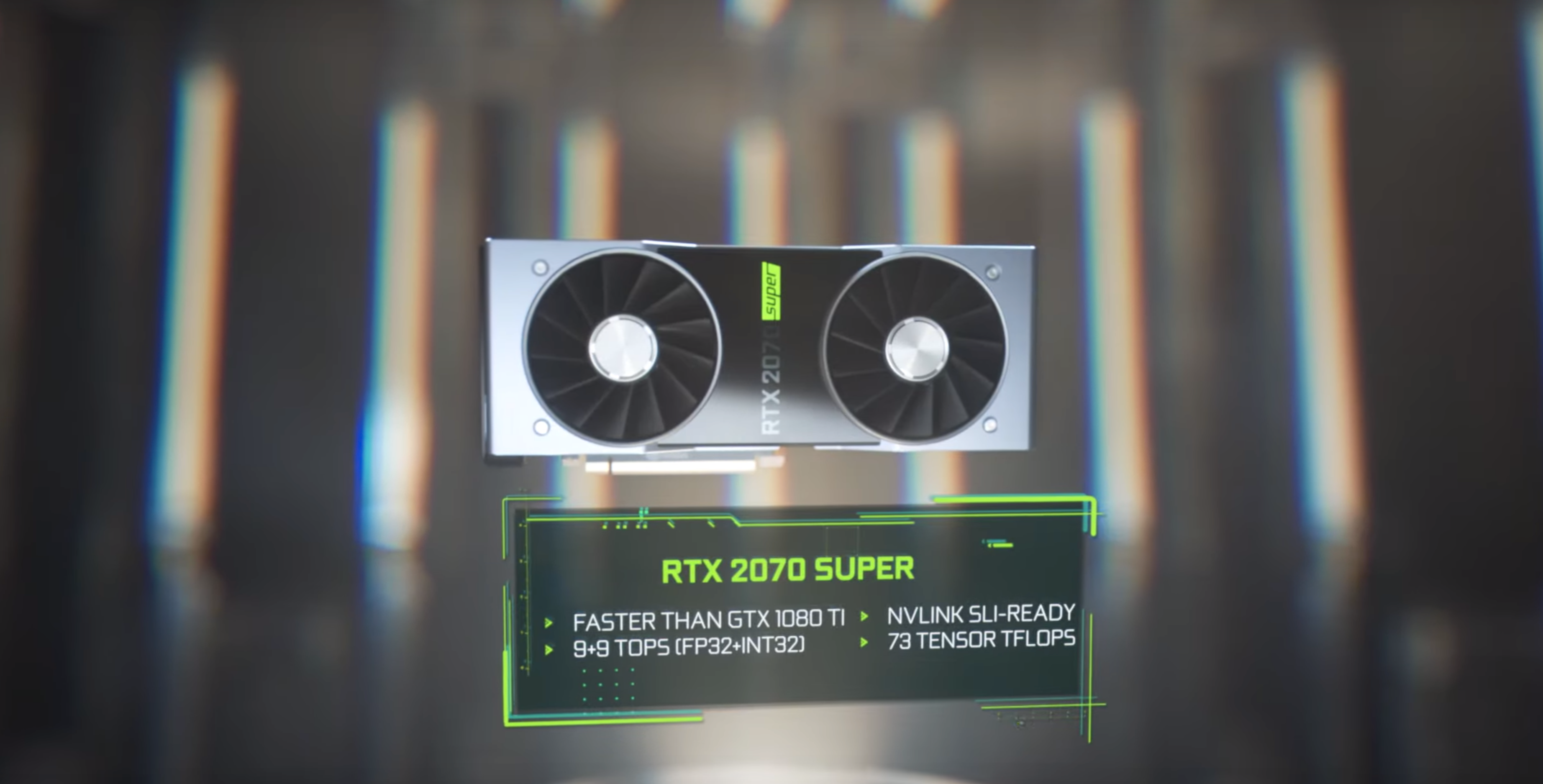 Nye RTX 2070 Super-.