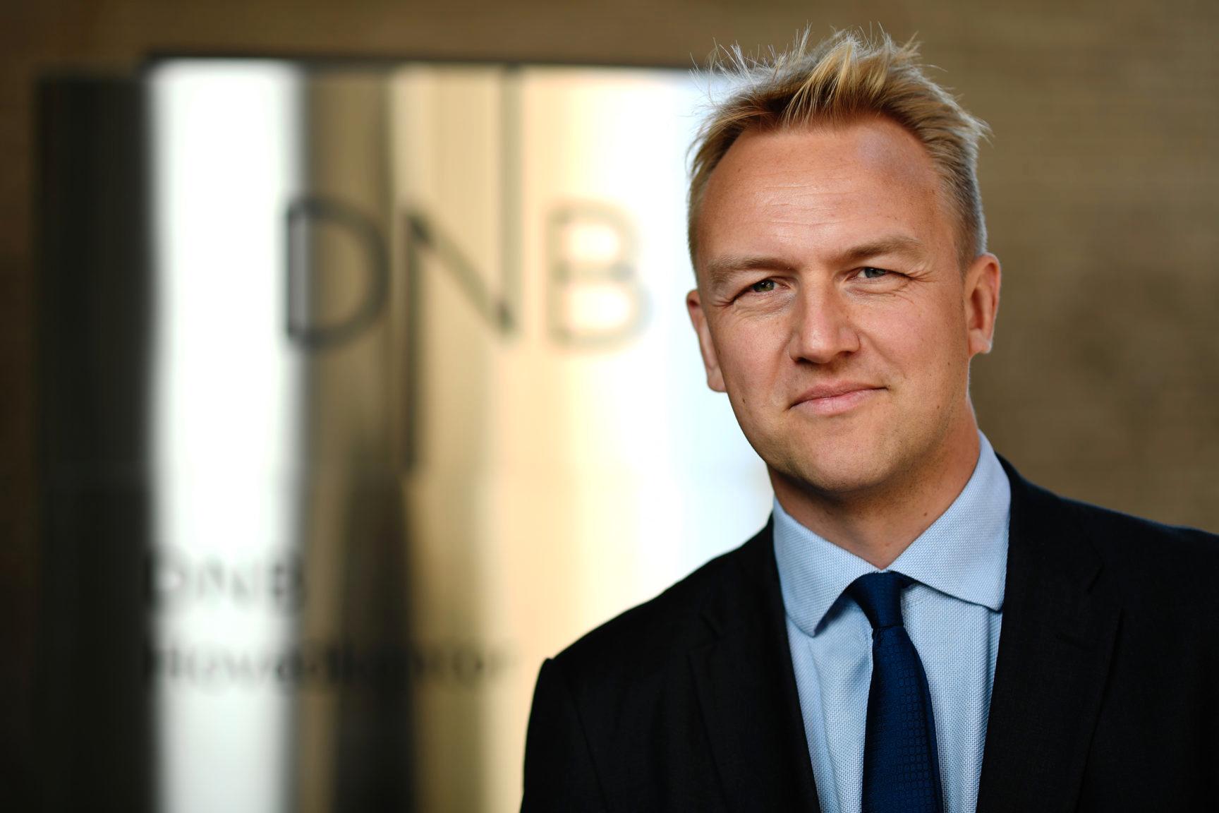 Andreas Nyheim, kommunikasjonsrådgiver hos DNB