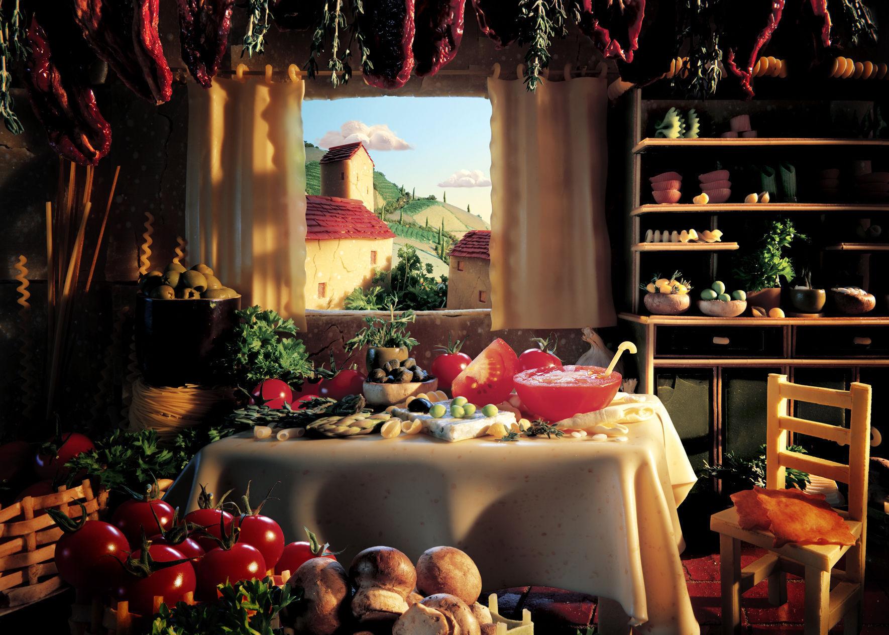 TOMAT: Tuscan Kitchen. Foto: Carl Warner