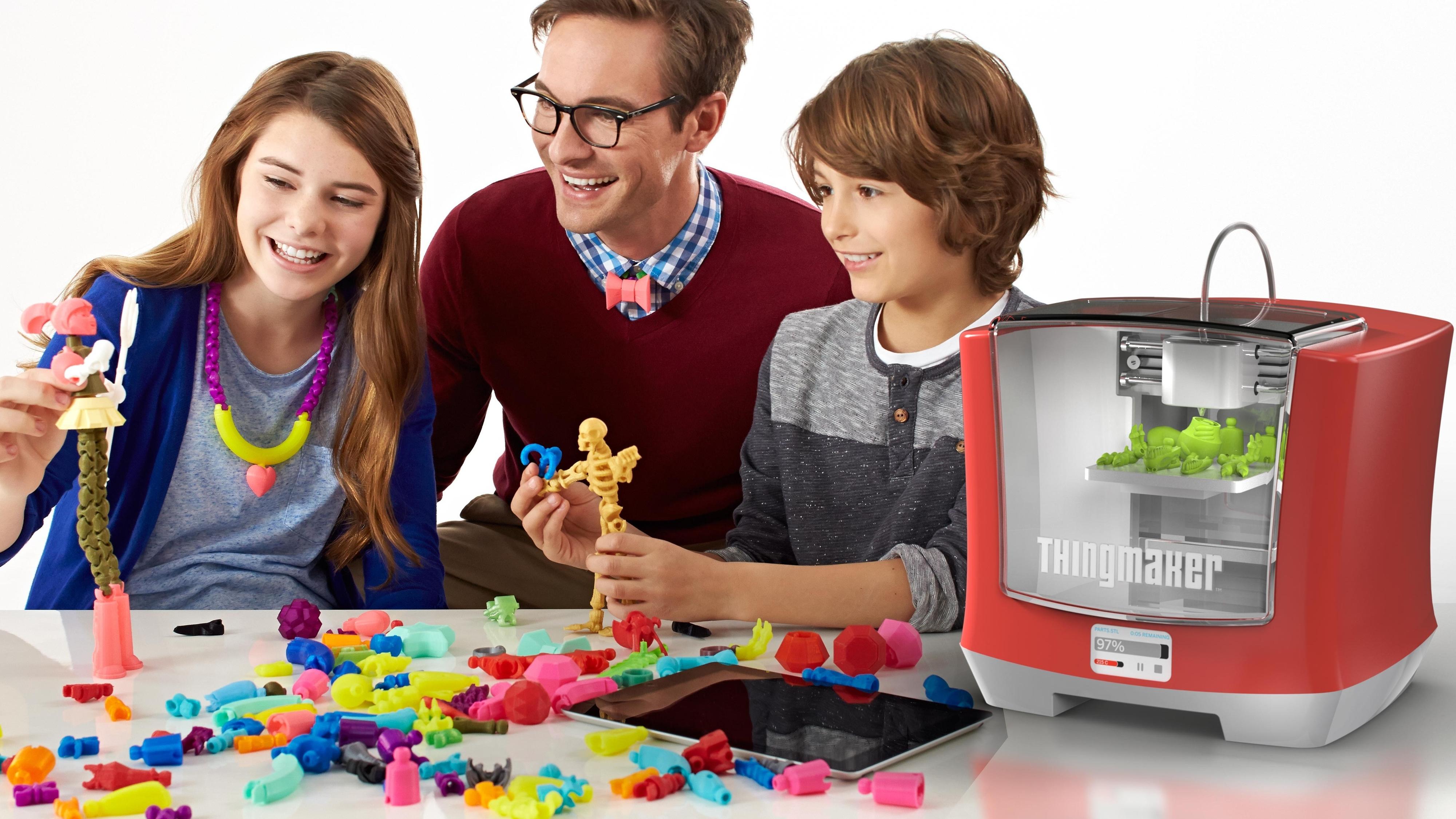 Denne 3D-skriveren kan brukes av hele familien