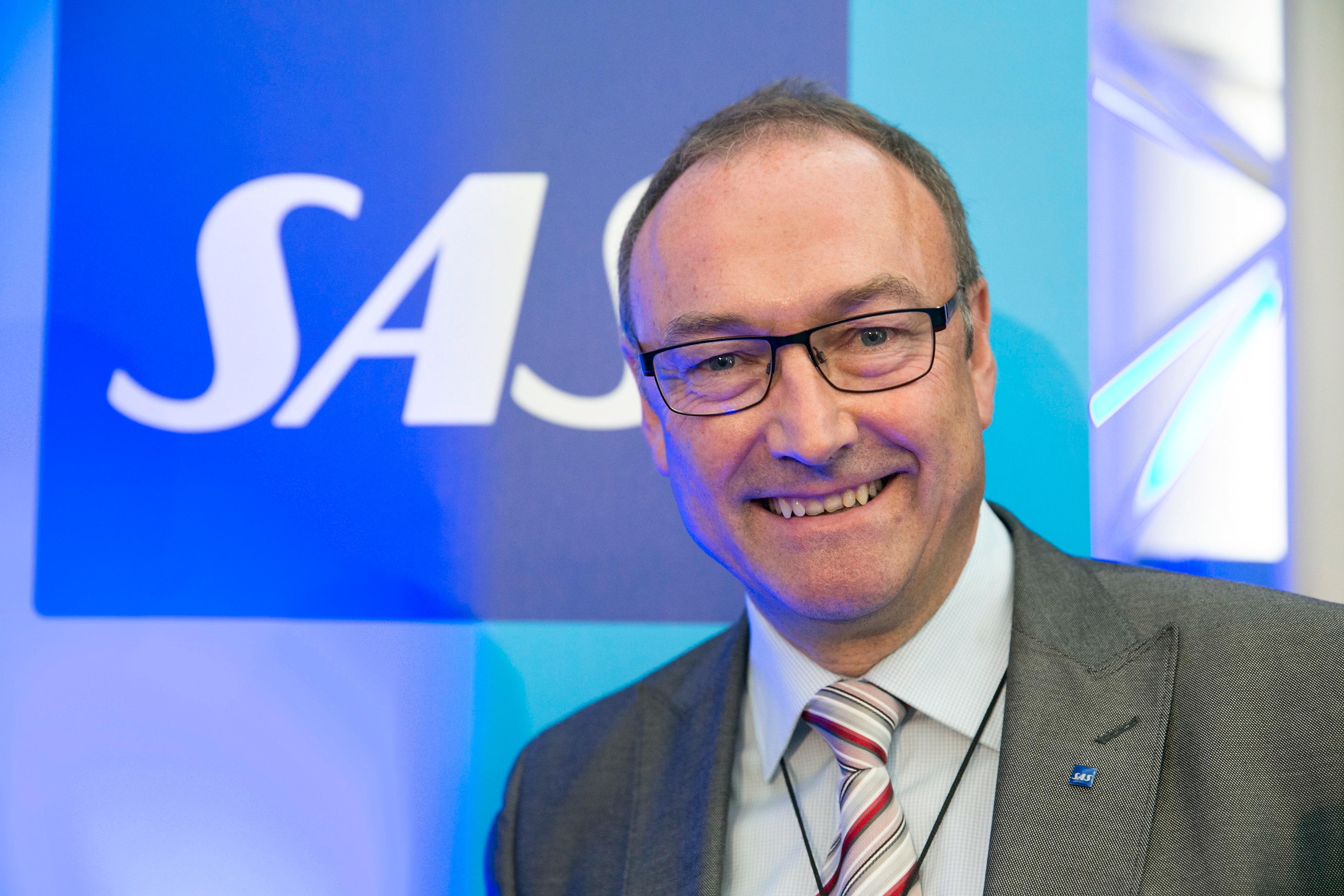 SAS' informasjonssjef Knut Morten Johansen tror den nye wifi-løsningen gir en helt ny hverdag for passasjerene.