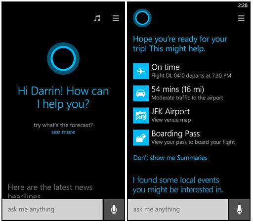 Microsofts taleassistent Cortana.Foto: Microsoft