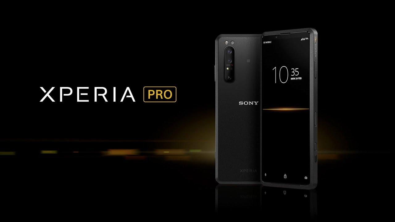 Nå kommer Sony Xperia PRO til Norge