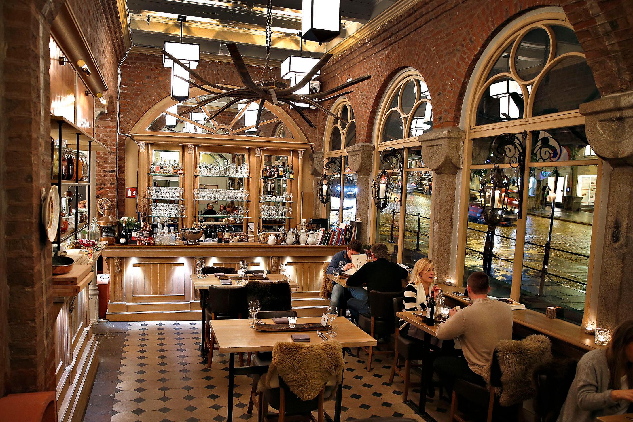 PERLE I BERGEN: Restaurant 1877 serverer det beste av råvarer fra Vestlandet. Foto: Hallgeir Vågenes/VG