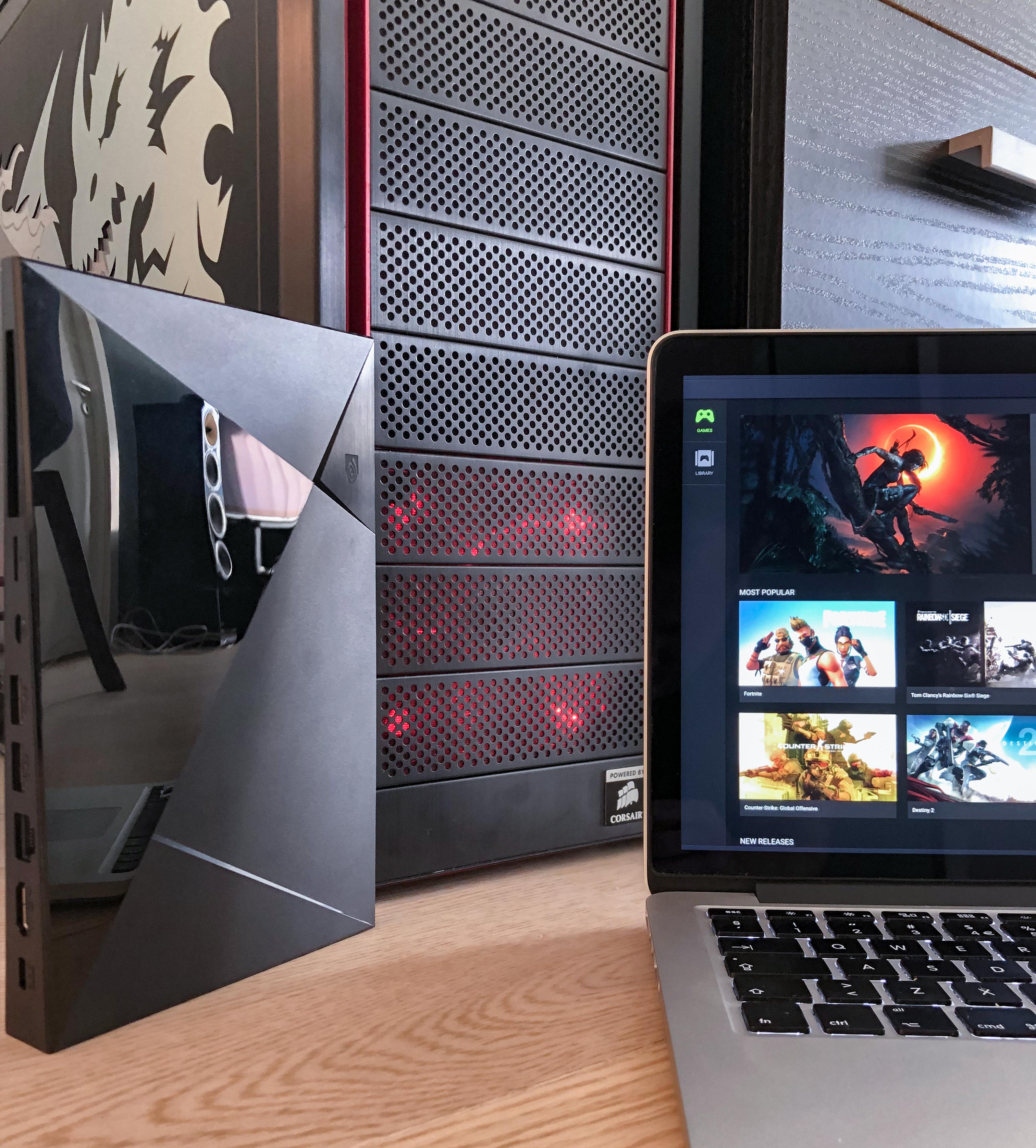 GeForce Now lar deg strømme spill med høye grafikkinnstillinger og god bildeflyt til enheter som Nvidias Shield eller stasjonære og bærbare datamaskiner med Windows eller MacOS.