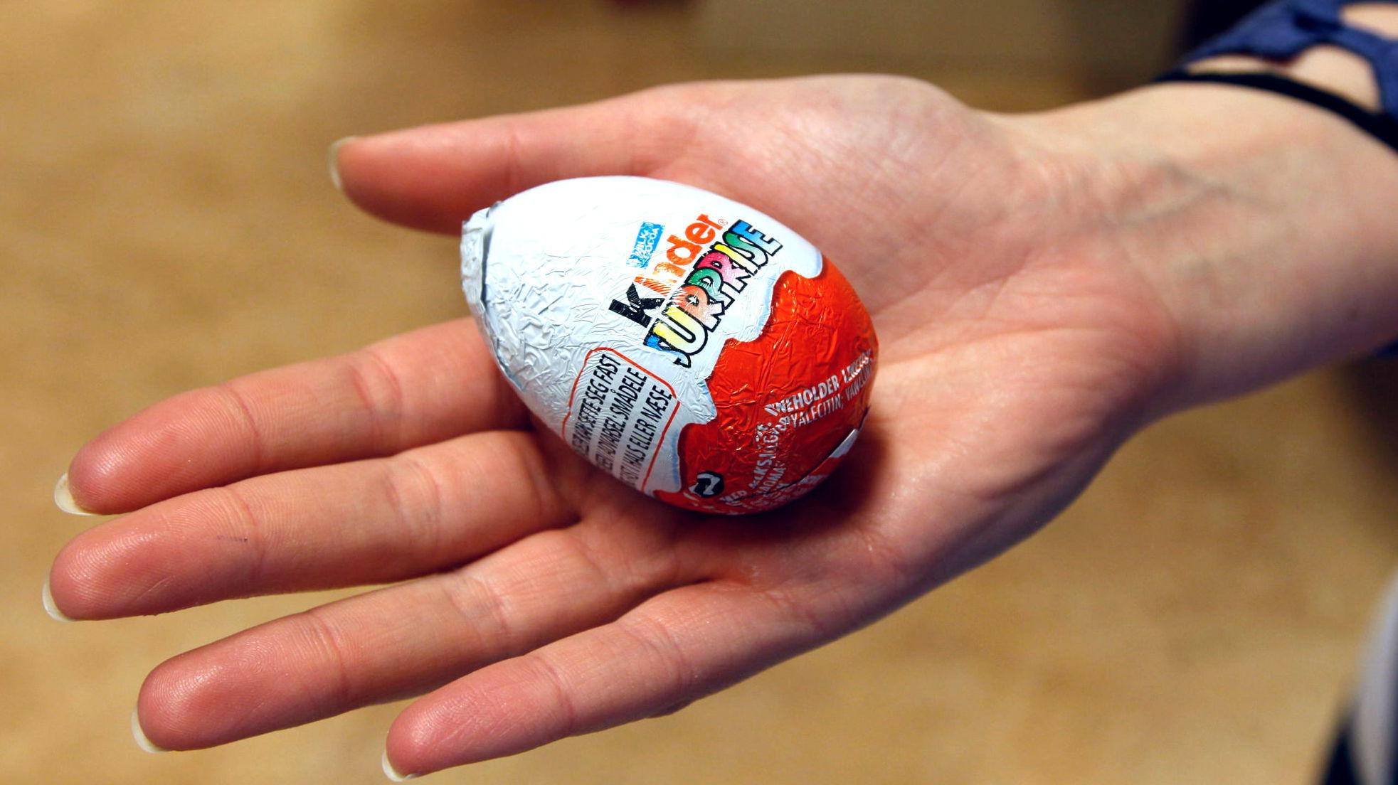 OMDISKUTERT: Kinderegg har vært ulovlig i USA siden 70-tallet. Nå har Ferrero, som produserer egget, gjort en endring som gjør det lovlig. Foto: Hallgeir Vågenes/VG
