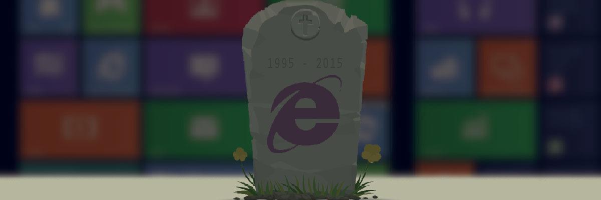 Farvel, Internet Explorer!