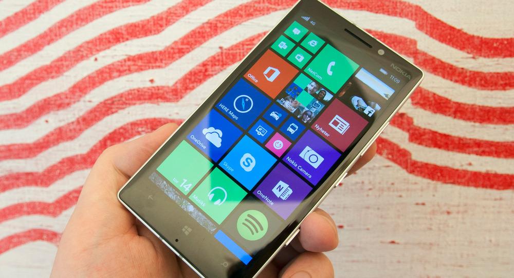 Lumia 930 er foreløpig siste toppmodell med Windows Phone. Foto: Finn Jarle Kvalheim, Tek.no